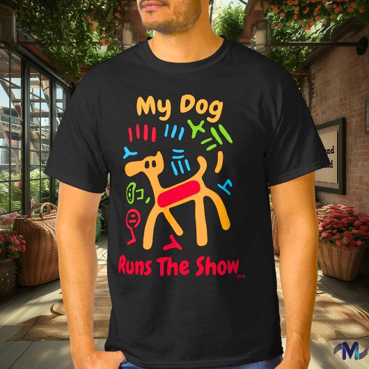 Vet Pop Art Dog Graphic T-shirt