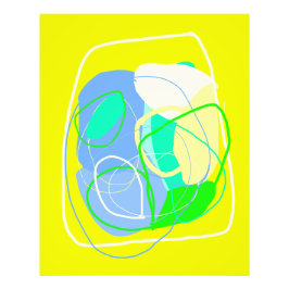 Vet poster in de schaduw