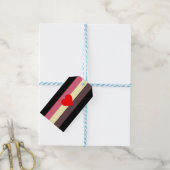 Vet Pride Vlag Cadeaulabel (Met Touw)
