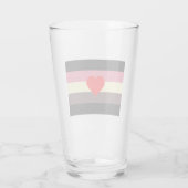 Vet Pride Vlag Glas (Achterkant)