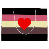 Vet Pride Vlag Groot Cadeauzakje (Achterkant)