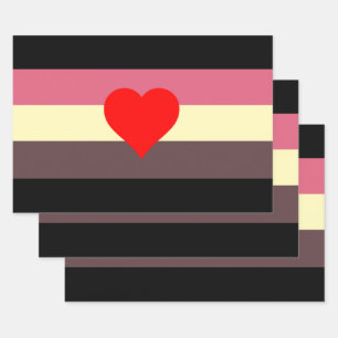 Vet Pride Vlag Inpakpapier Vel