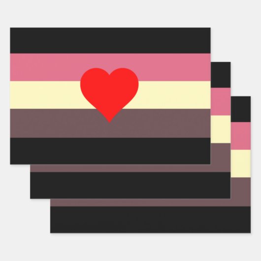 Vet Pride Vlag Inpakpapier Vel (Set)