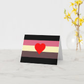 Vet Pride Vlag Kaart (Gele Bloem)