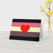 Vet Pride Vlag Kaart (Gele Bloem)