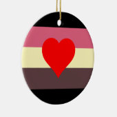 Vet Pride Vlag Keramisch Ornament (Rechts)