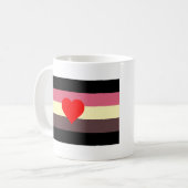 Vet Pride Vlag Koffiemok (Voorkant links)