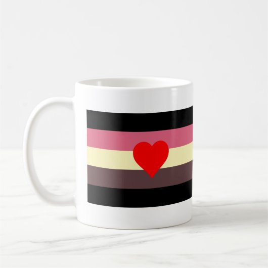 Vet Pride Vlag Koffiemok (Links)