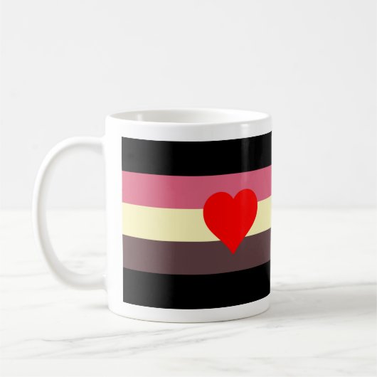 Vet Pride Vlag Koffiemok (Links)
