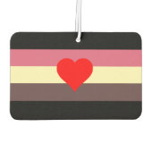 Vet Pride Vlag Luchtverfrisser (Achterkant)