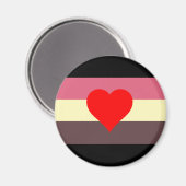 Vet Pride Vlag Magneet (Voorkant / Achterkant)