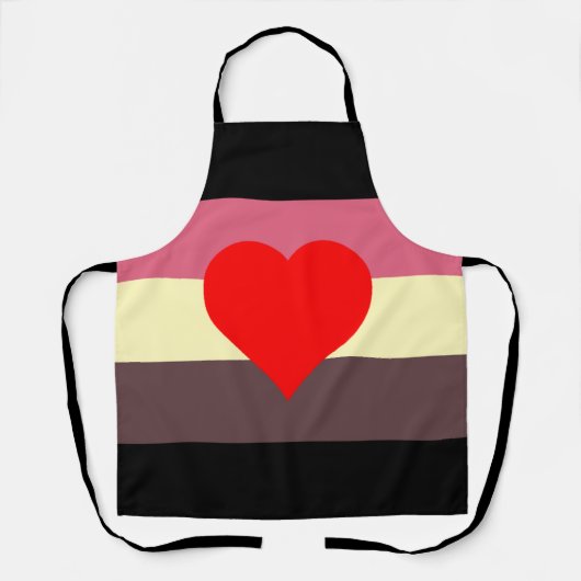 Vet Pride Vlag Schort (Voorkant)