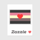 Vet Pride Vlag Sticker (Vel)