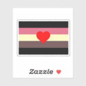 Vet Pride Vlag Sticker (Vel)