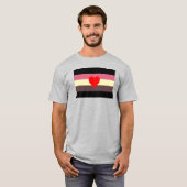 Vet Pride Vlag T-shirt (Voorkant volledig)