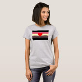 Vet Pride Vlag T-shirt (Voorkant volledig)