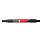 Vet Pride Vlag Zwarte Inkt Pen (Achterkant)