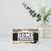 Vet professionele tehuizen geïnspireerd visitekaar visitekaartje (Staand voorkant)