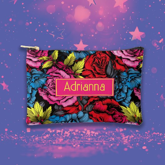Vet Punk Bloemen Bloemen Etui