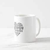 Vet receptionnist veterinair receptionist koffiemok (Voorkant rechts)