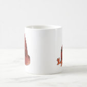 Vet Red Hen met wijn Koffiemok (Center)