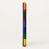Vet regenboogschaakbordpatroon Case-Mate iPhone case (Achterkant / rechts)