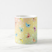 Vet regenboogversmallen koffiemok (Center)