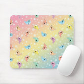 Vet regenboogversmallen muismat (Met muis)