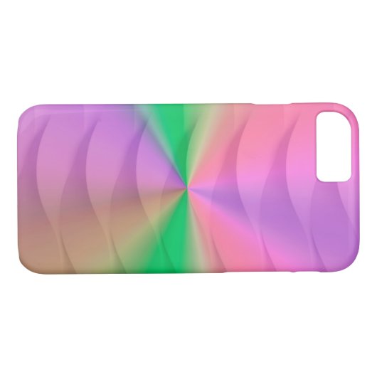 vet regenboogweersspectrum Case-Mate iPhone case (Achterkant (Horizontaal))