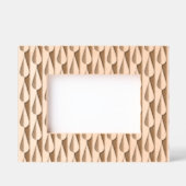 Vet retro water druppel groen en grijs gegraveerde lijstjes (Voorkant)