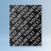 Vet Retromodern Naam of Woordpatroon Legpuzzel