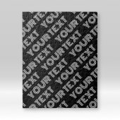 Vet Retromodern Naam of Woordpatroon Legpuzzel