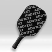 Vet Retromodern Naam of Woordpatroon Pickleball Paddle