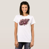 Vet Rode I LIVE FOR WINE T-shirt (Voorkant volledig)