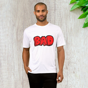 Vet Rood Bad Mannen Actief T-shirt