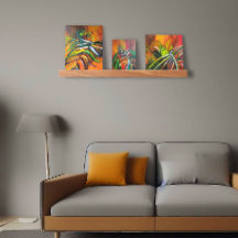 Vet Rood-Goud Botanische Set