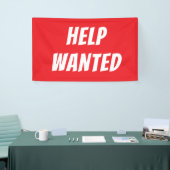 Vet Rood NU HUREN Banner – Bedrijf (Beurs)