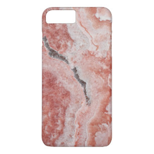 Vet Roos Abstract marmeren patroon Case-Mate iPhone Case