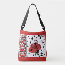 Vet Roos Canvas tas