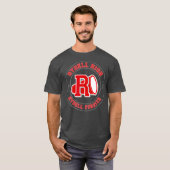 Vet Roze Dames Rydell High Varsity Cheer T-shirt (Voorkant volledig)