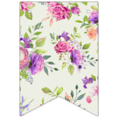 Vet Roze en Ivoor Droom Vrijgezellenfeest Vlaggetjes (Tweede vlag)