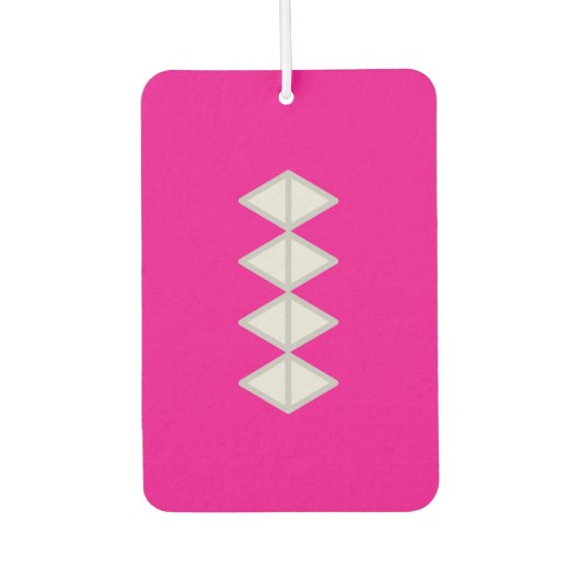 Vet roze en wit luchtverfrisser (Voorkant)