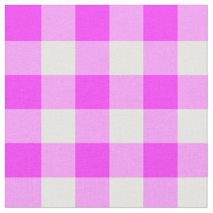 Vet roze en witte buffels Stof