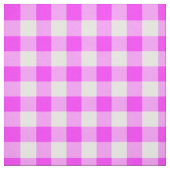 Vet roze en witte buffels Stof (Swatch)