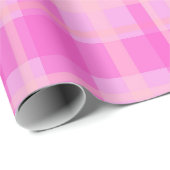 vet roze gepleisterd inpakpapier (Rol Hoek)