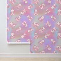 Vet Roze Pastel Ombre Punk Jolly Roger Ombre