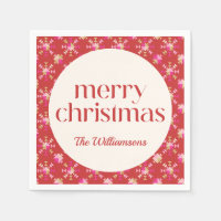 Vet Roze Rood Goud Geometrisch Gepersonaliseerde N