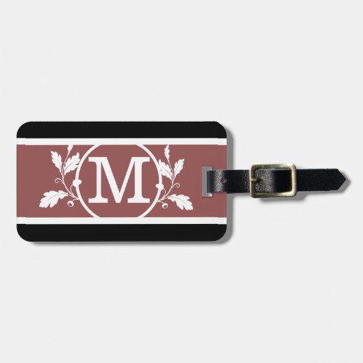 Vet RS1 Monogrammen Bagagelabel (Voorkant horizontaal)