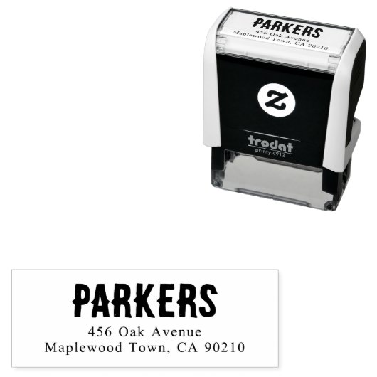 Vet Rustiek Decoratief Eenvoudig Zelfinktende Stempel (In situ)