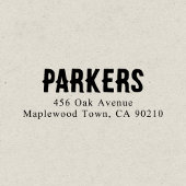 Vet Rustiek Decoratief Eenvoudig Zelfinktende Stempel